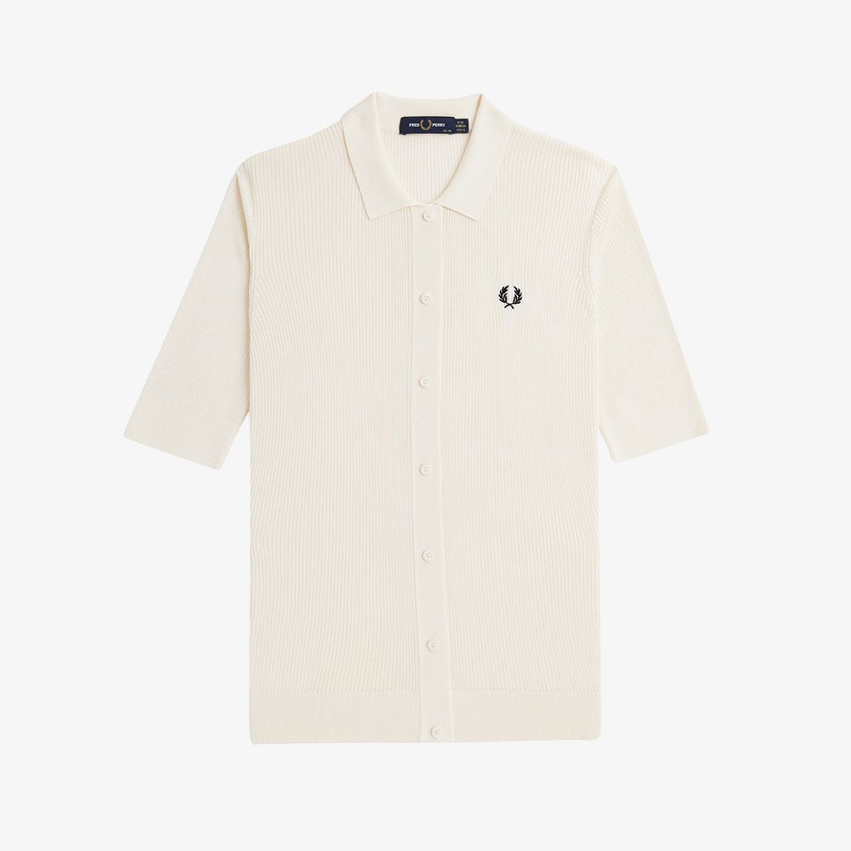 프레드페리(FRED PERRY) [Womens] 립 니트 셔츠 (560) AFPF2438106-560