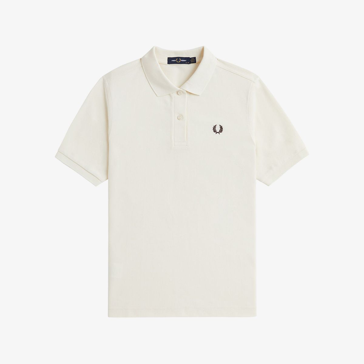 프레드페리(FRED PERRY) [G6000] 여성 플레인 프레드페리 셔츠 - 에크루/캐링턴로드브릭 AFPF2436000-V13