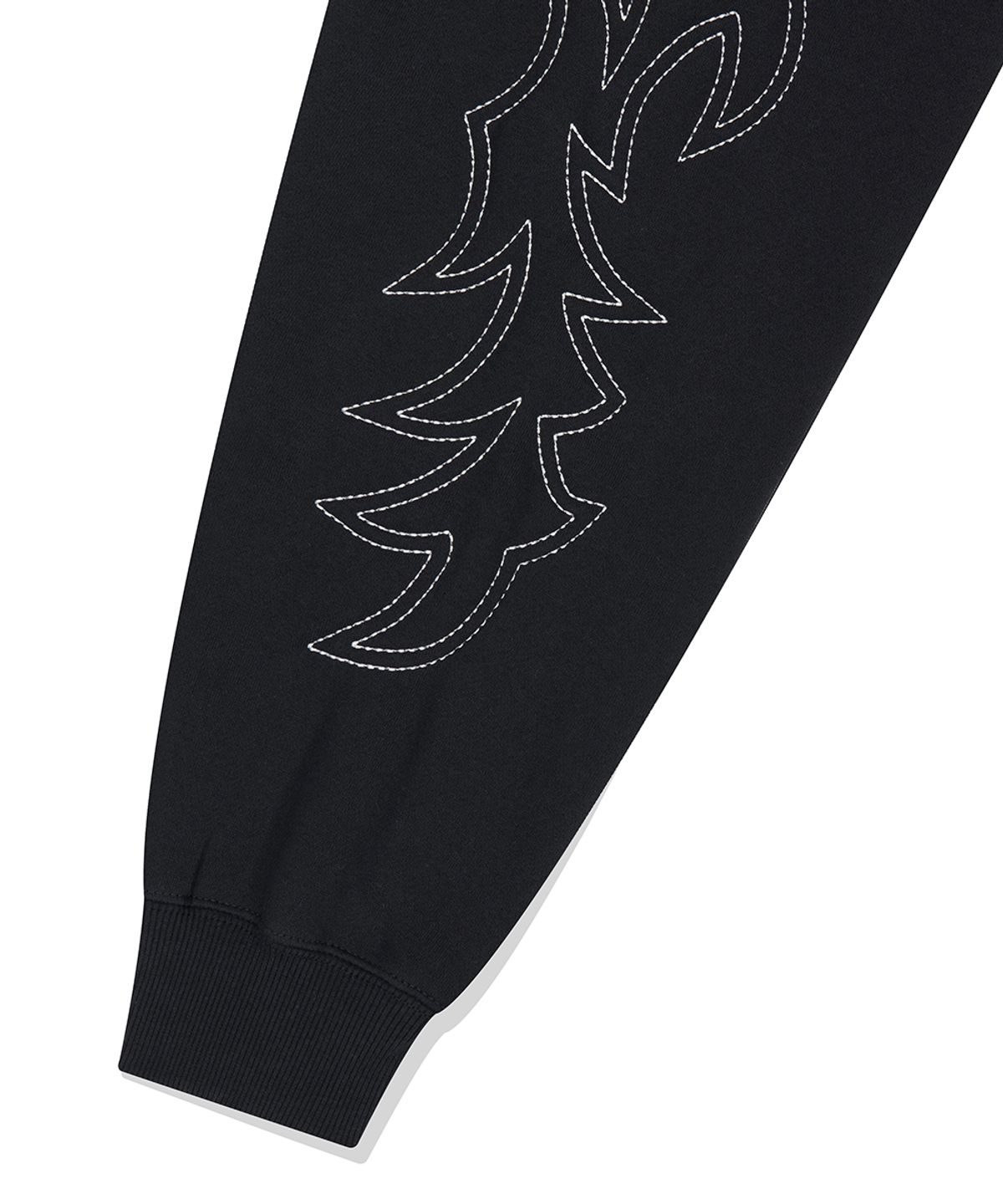 마하그리드(MAHAGRID) WESTERN STITCH HOODIE BLACK(MG2EFMM415A)