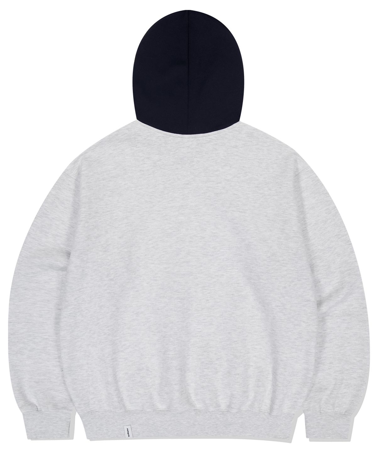 마하그리드(MAHAGRID) BASIC COLOR BLOCK HOODIE LIGHT GREY(MG2EFMM421A)