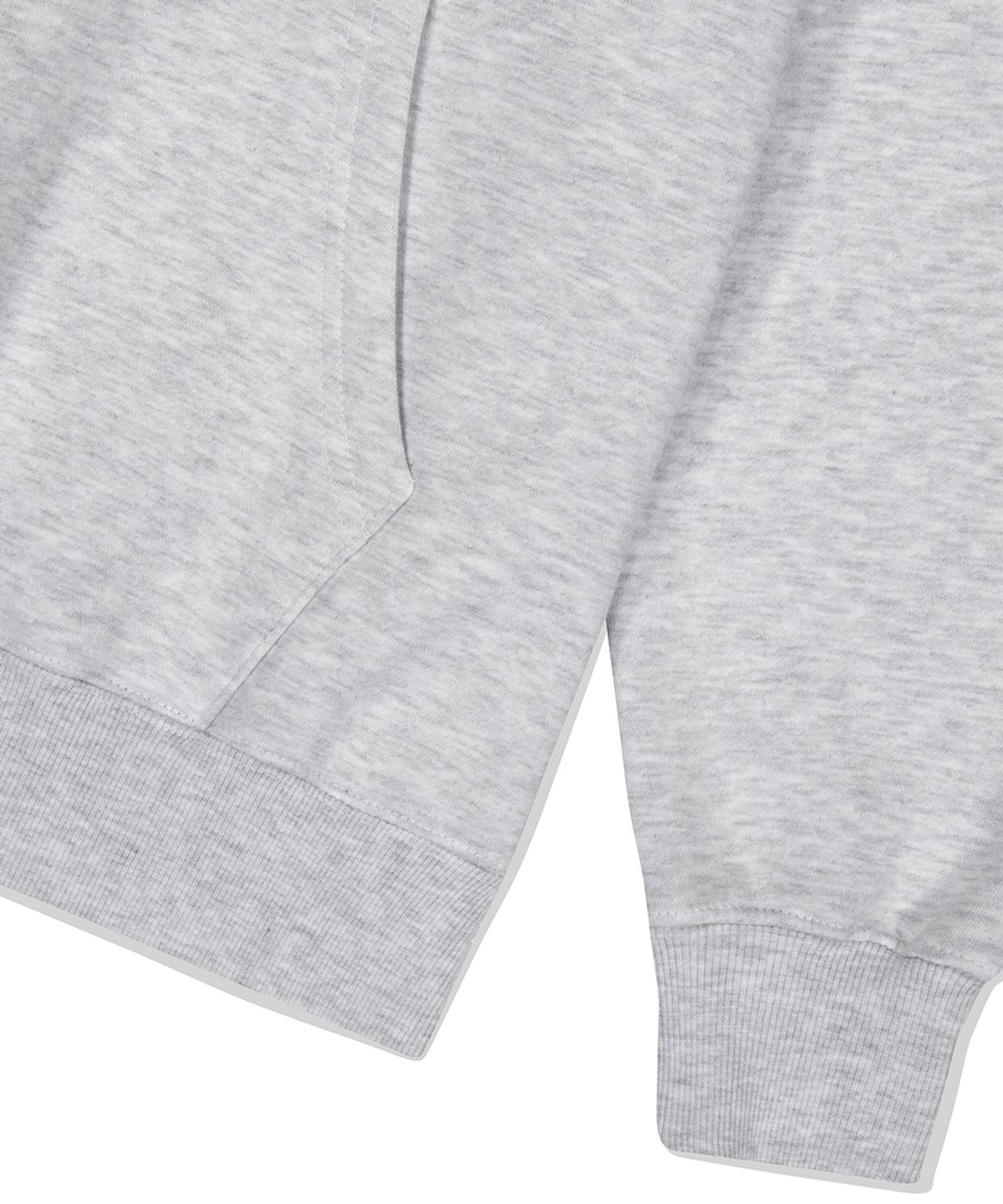 마하그리드(MAHAGRID) BASIC COLOR BLOCK HOODIE LIGHT GREY(MG2EFMM421A)
