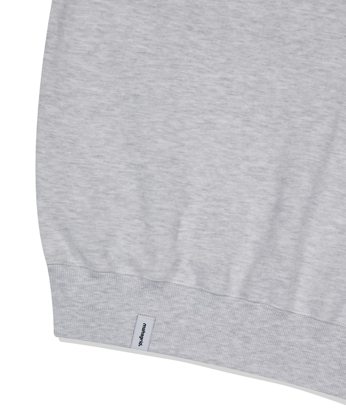 마하그리드(MAHAGRID) BASIC COLOR BLOCK HOODIE LIGHT GREY(MG2EFMM421A)