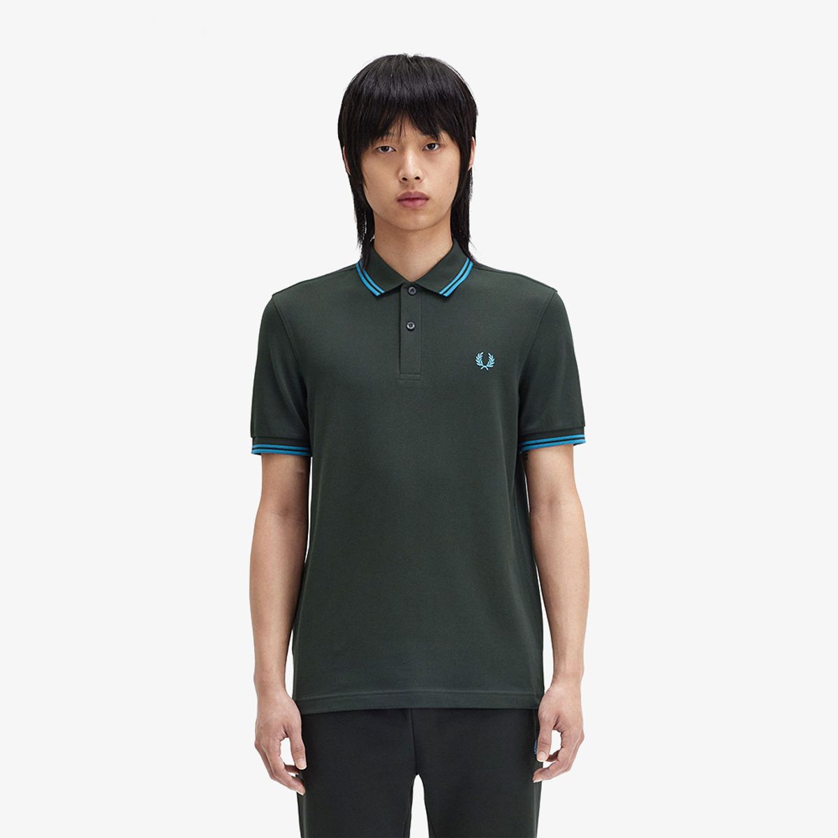 프레드페리(FRED PERRY) [M3600] 트윈 팁 프레드페리 셔츠 (W64) AFPM2433600-W64