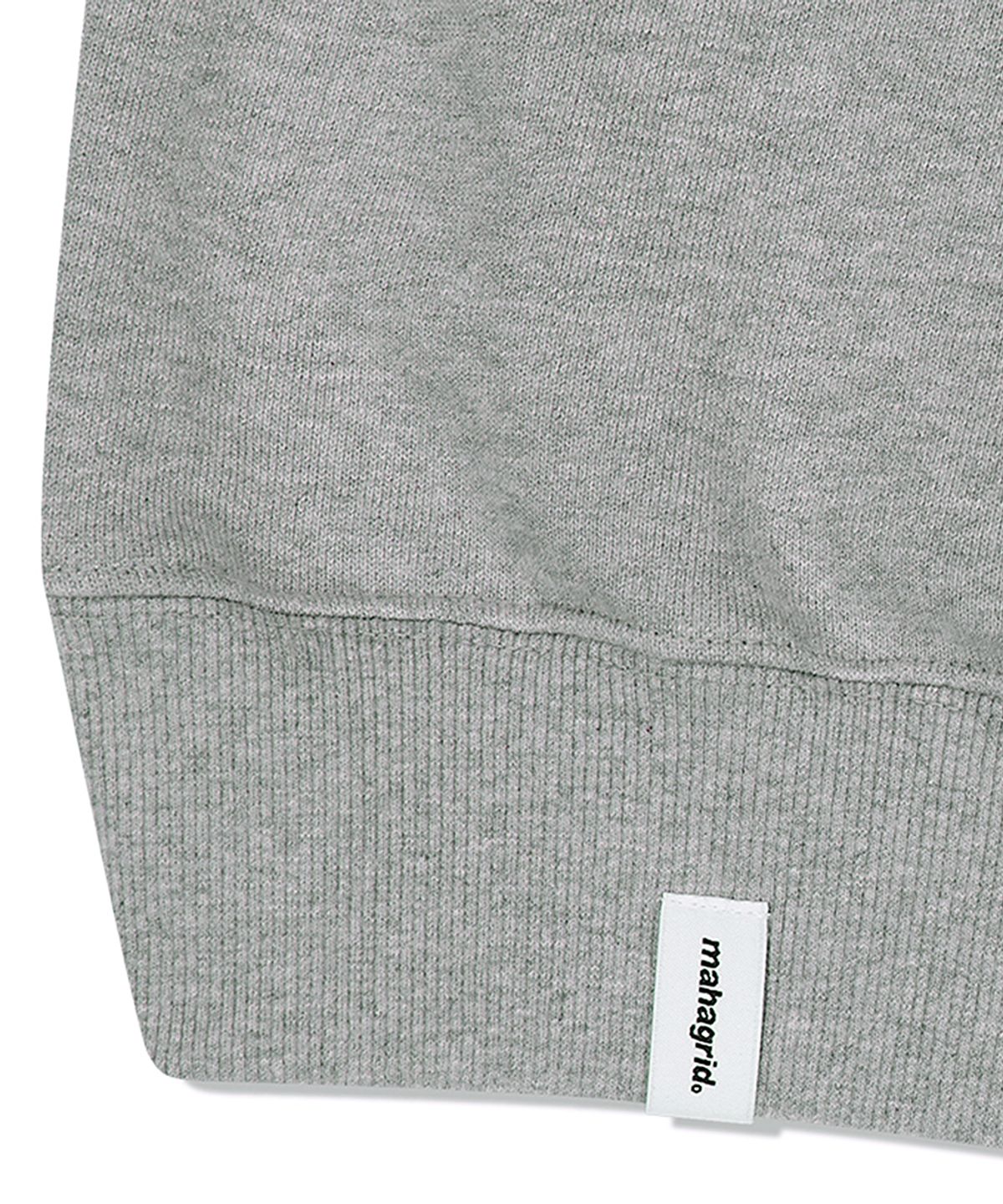 마하그리드(MAHAGRID) ECLIPSE RAW CUT ZIP UP HOODIE GREY(MG2EFMM490A)