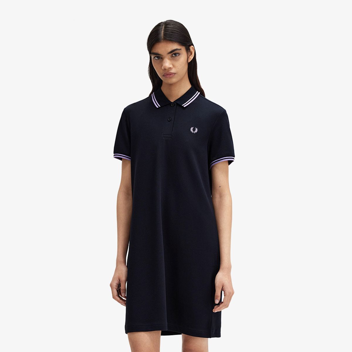 프레드페리(FRED PERRY) 트윈 팁 프레드페리 드레스 (X49) AFPF243D600-X49