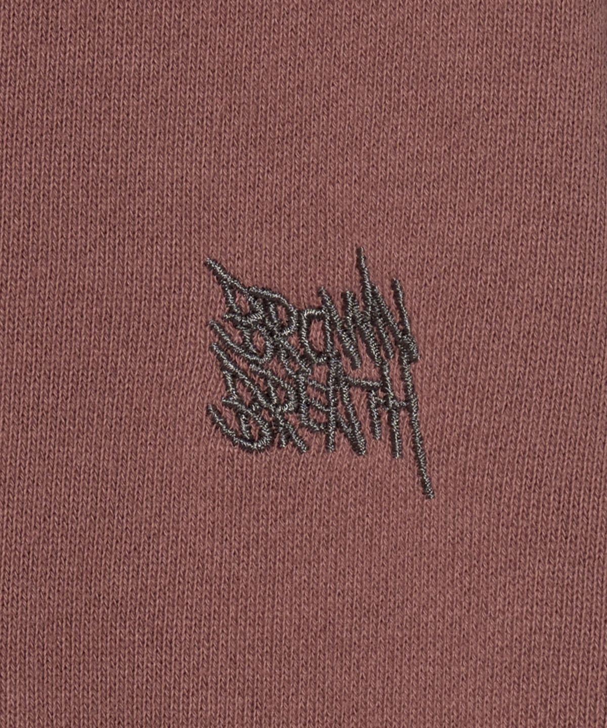 브라운브레스 키즈(BROWNBREATH KIDS) KIDS DYED COMBI HOODIE - INDY PINK