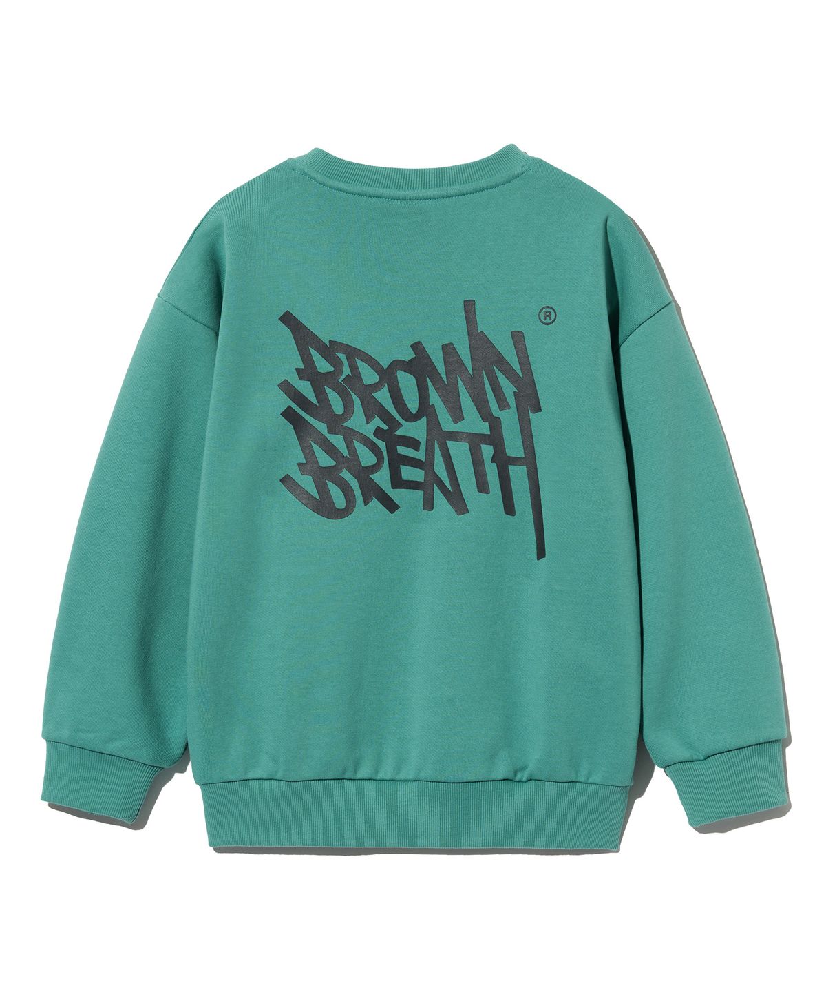 브라운브레스 키즈(BROWNBREATH KIDS) KIDS TAG CREWNECK - MINT