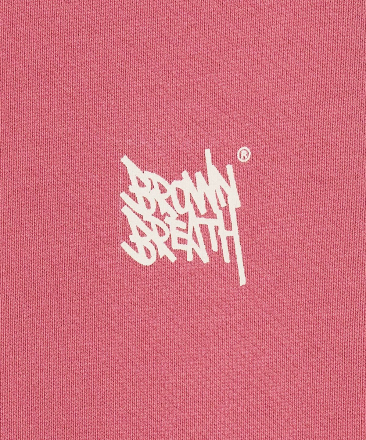 브라운브레스 키즈(BROWNBREATH KIDS) KIDS TAG CREWNECK - PINK