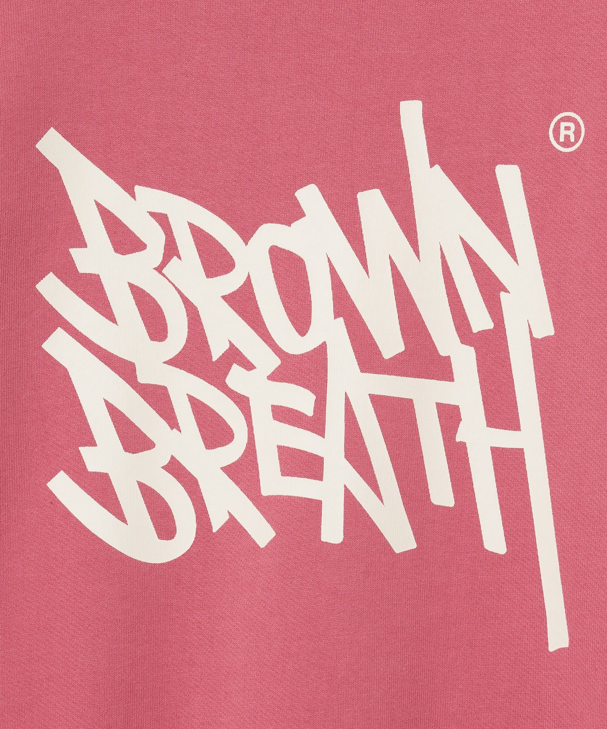 브라운브레스 키즈(BROWNBREATH KIDS) KIDS TAG CREWNECK - PINK