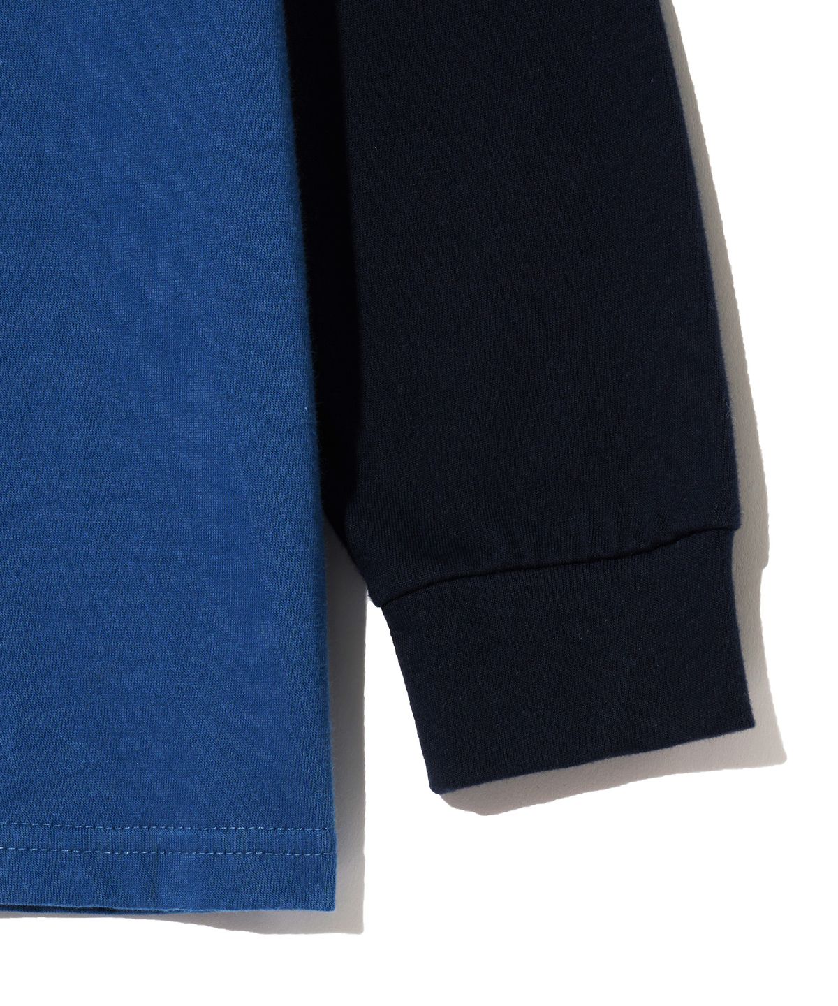 브라운브레스 키즈(BROWNBREATH KIDS) KIDS BLOCK LONGSLEEVE - BLUE
