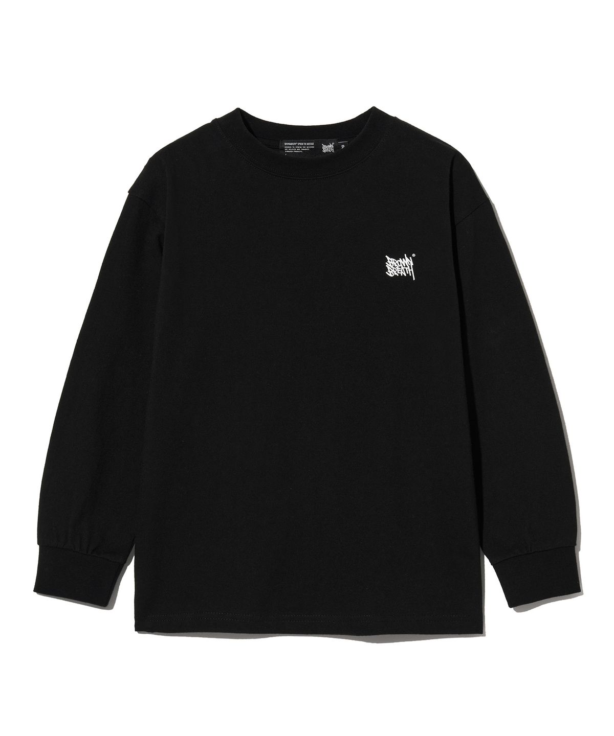 브라운브레스 키즈(BROWNBREATH KIDS) KIDS TAG LONGSLEEVE - BLACK