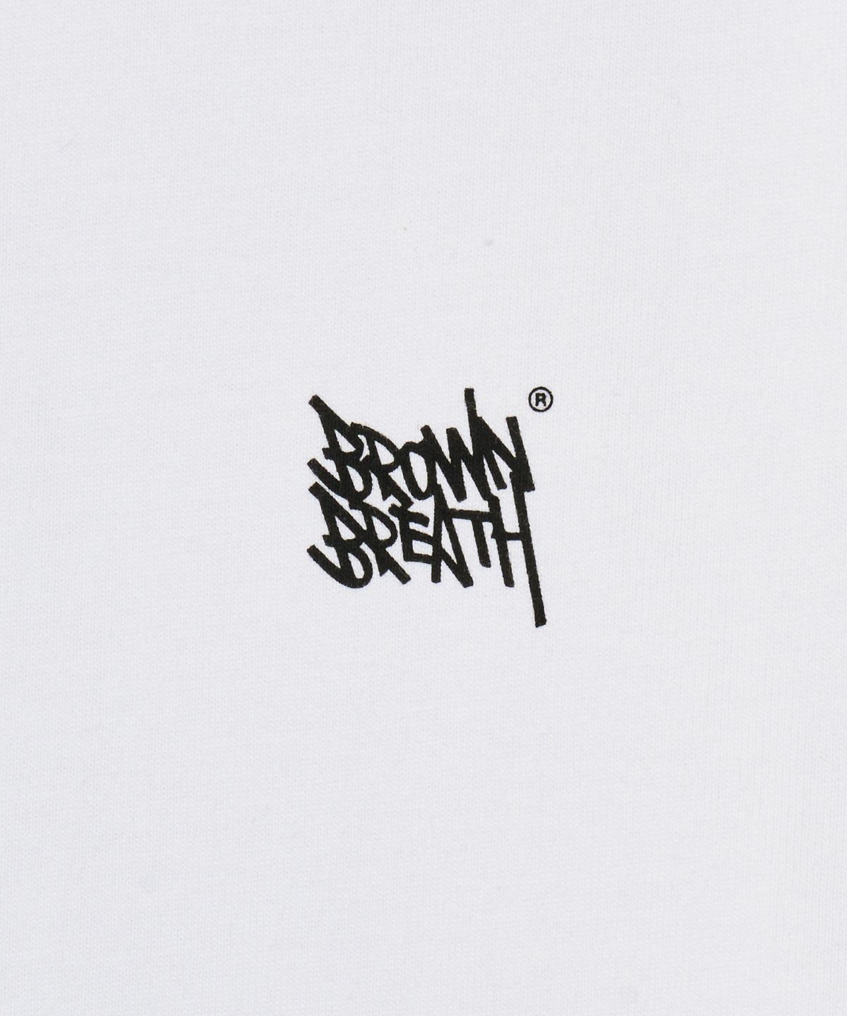 브라운브레스 키즈(BROWNBREATH KIDS) KIDS TAG LONGSLEEVE - WHITE