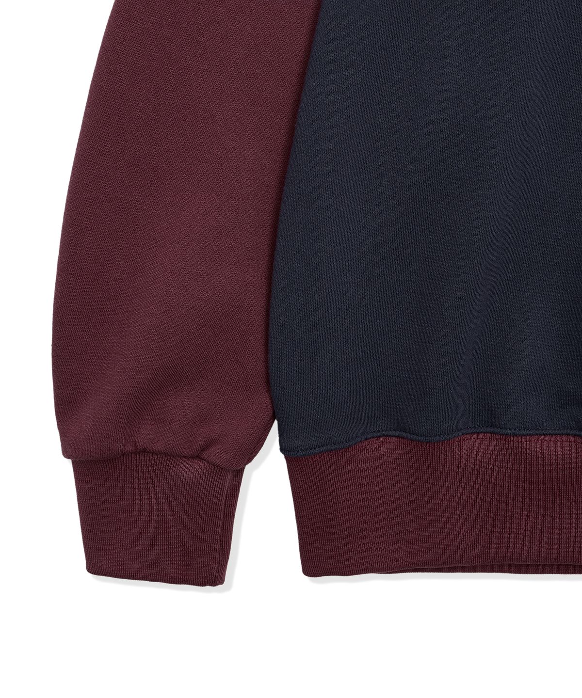 캑터스도넛마켓(CACTUSDONUTMARKET) Fancy Infinite Raglan Sweatshirt - Burgundy