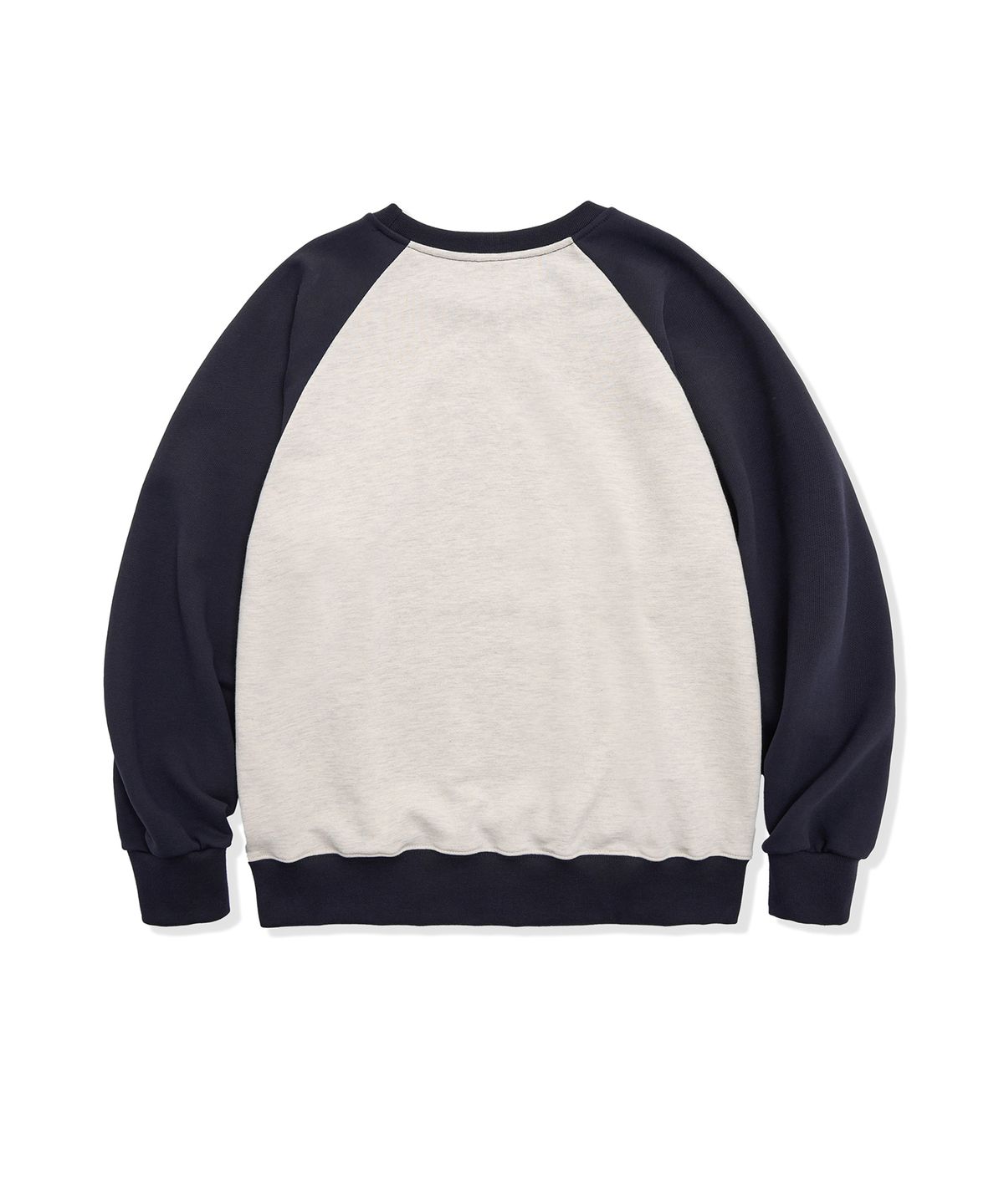 캑터스도넛마켓(CACTUSDONUTMARKET) Smiling Dog Raglan Sweatshirt - Oatmeal