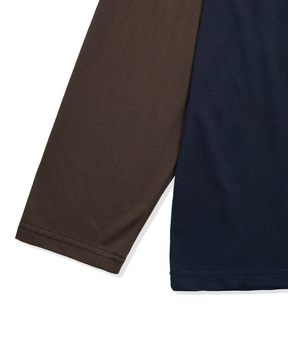 캑터스도넛마켓(CACTUSDONUTMARKET) Chilly Raglan LS Tee - Navy