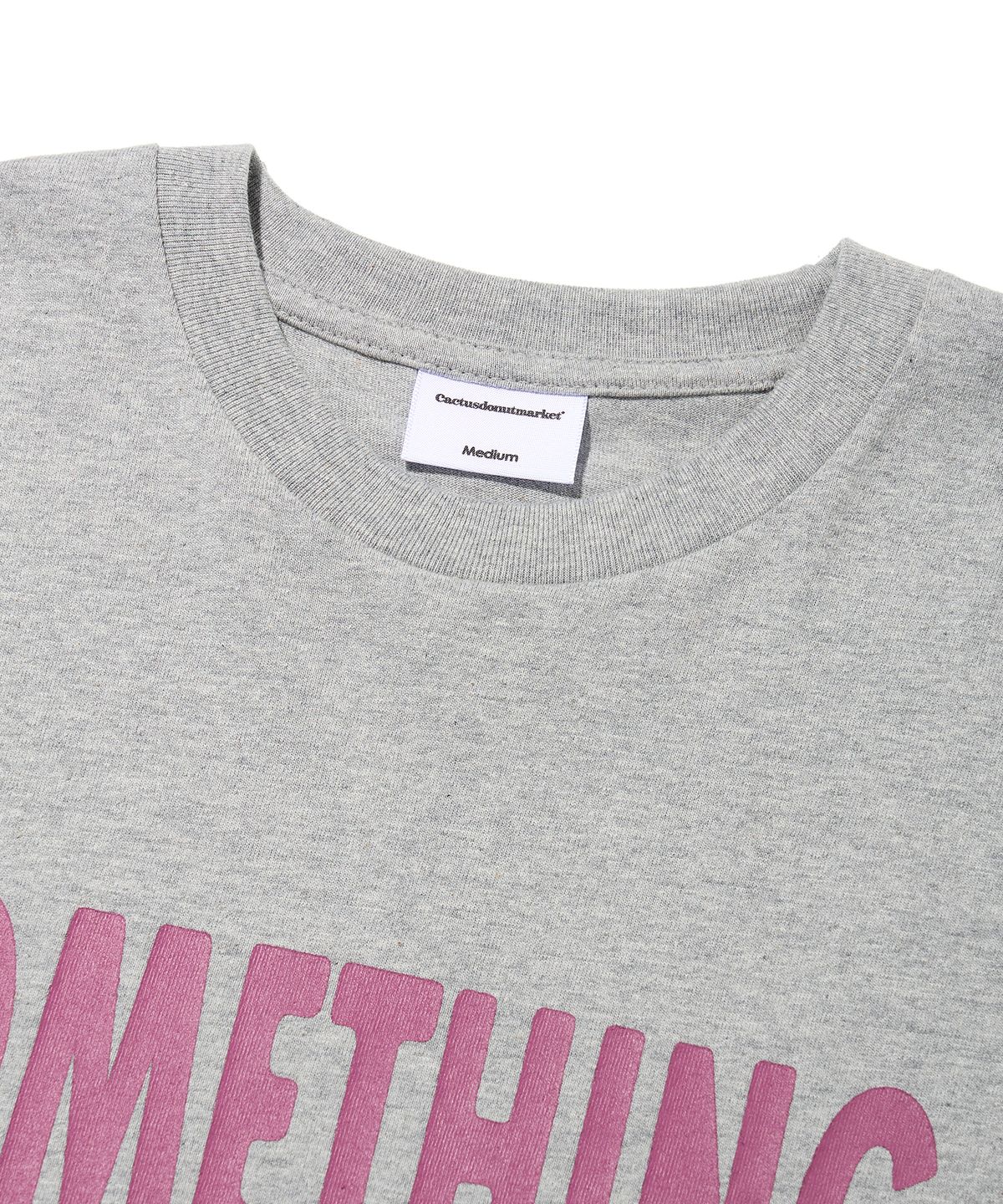 캑터스도넛마켓(CACTUSDONUTMARKET) Something Warm LS Tee - Gray