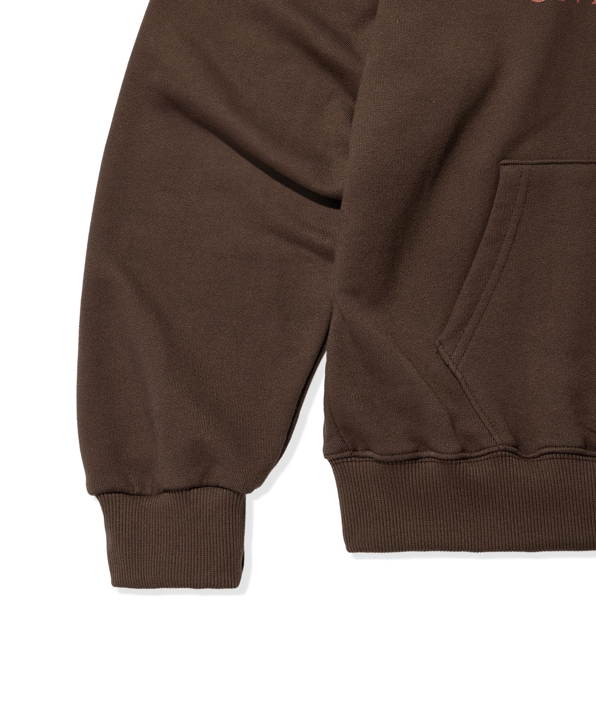 캑터스도넛마켓(CACTUSDONUTMARKET) Emptiness Healer Hoodie - Brown