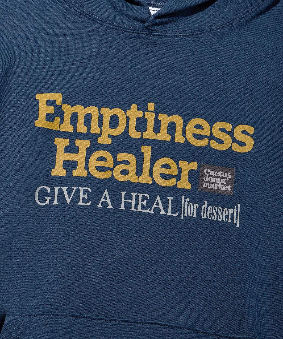 캑터스도넛마켓(CACTUSDONUTMARKET) Emptiness Healer Hoodie - Dark Blue
