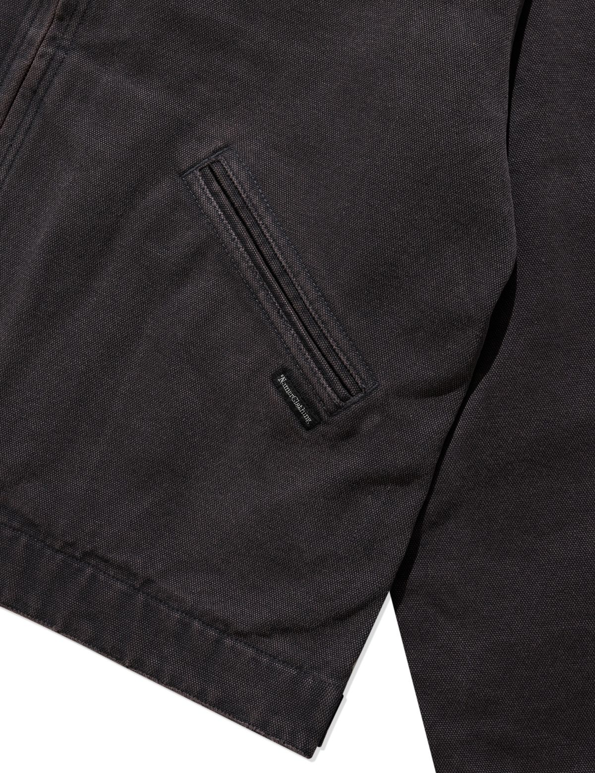 네이머클로딩(NAMERCLOTHING) HARD FADED WORK JACKET CHARCOAL