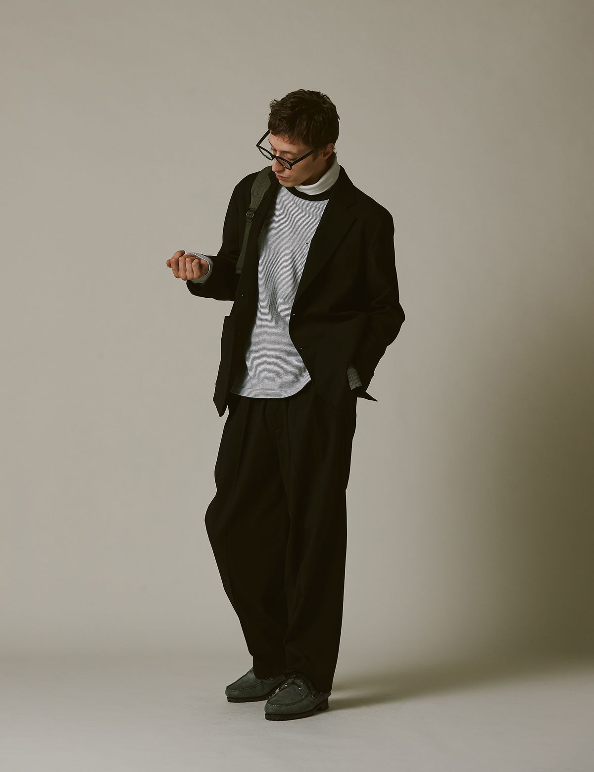 네이머클로딩(NAMERCLOTHING) MODIFY PANTS BLACK