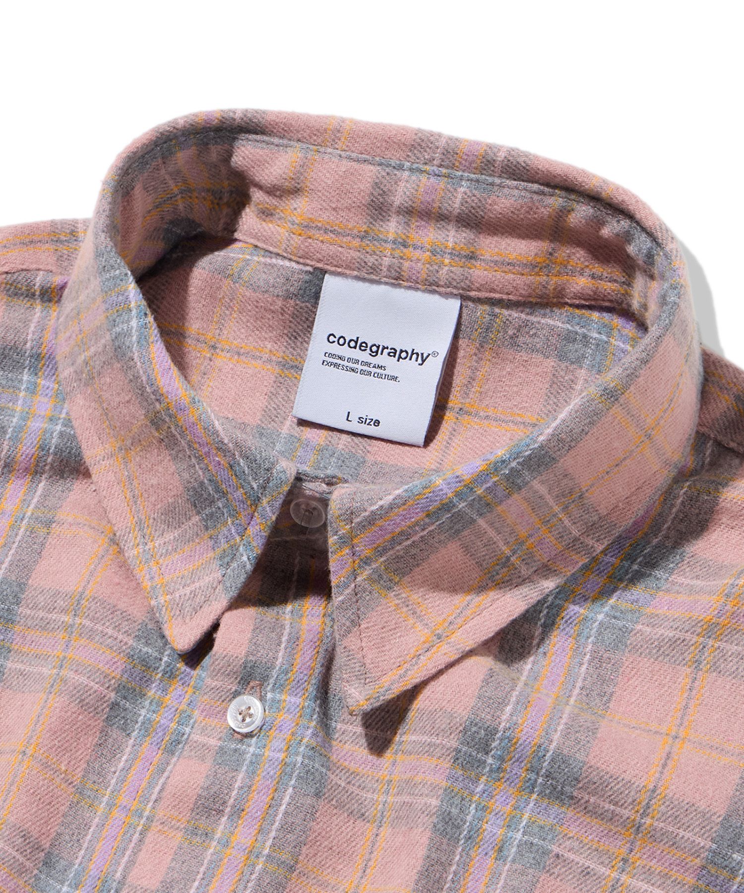 [CODEGRAPHY]★24FW★90S VTG THE NERD Overfit Check Shirt MUSINSA | Codegraphy 90S VTG THE NERD Overfit Check