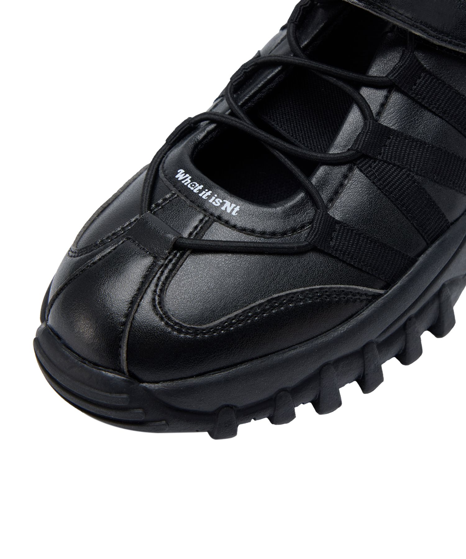 MUSINSA | WACKY WILLY Flory Mary Jane Sneakers Black
