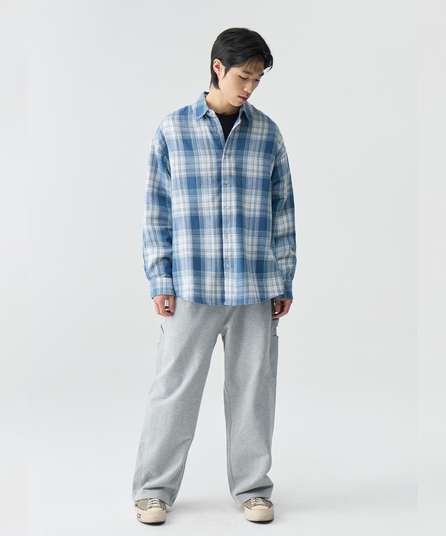 [CODEGRAPHY]★24FW★90S VTG THE NERD Overfit Check Shirt MUSINSA | Codegraphy 90S VTG THE NERD Overfit Check