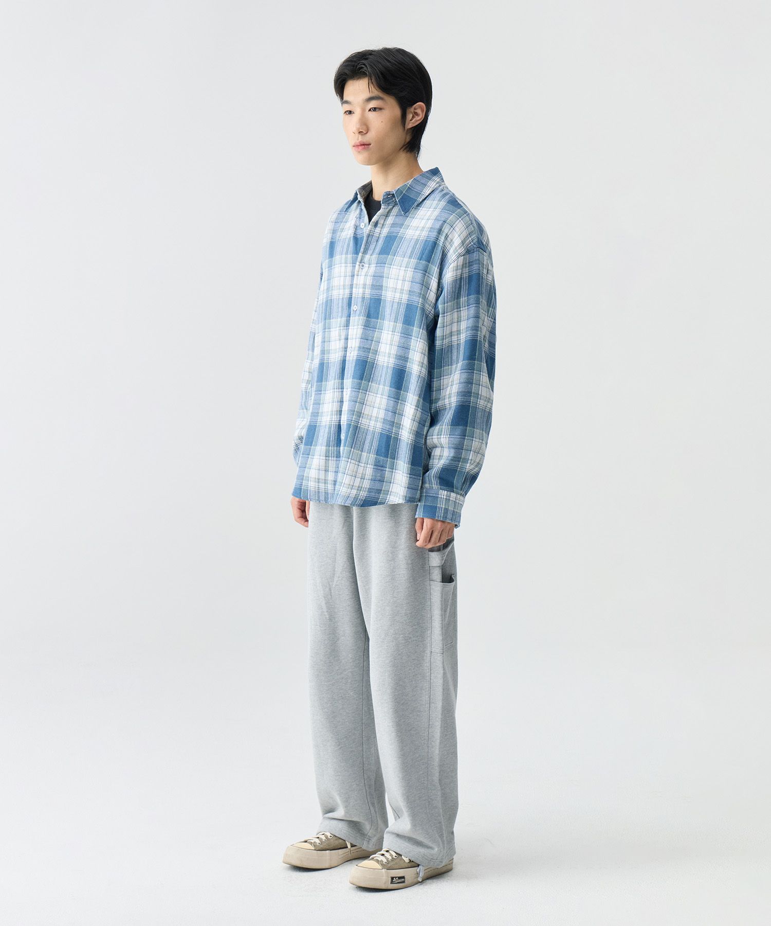 CODEGRAPHY★90S VTG THE NERD Overfit Check Shirt★ MUSINSA公式 | Codegraphy 90S VTG THE NERD Overfit Check