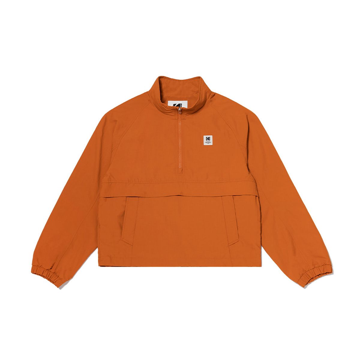 코닥(KODAK) 모노크롬 서플렉스 스탠넥 아노락 자켓 우먼 ORANGE