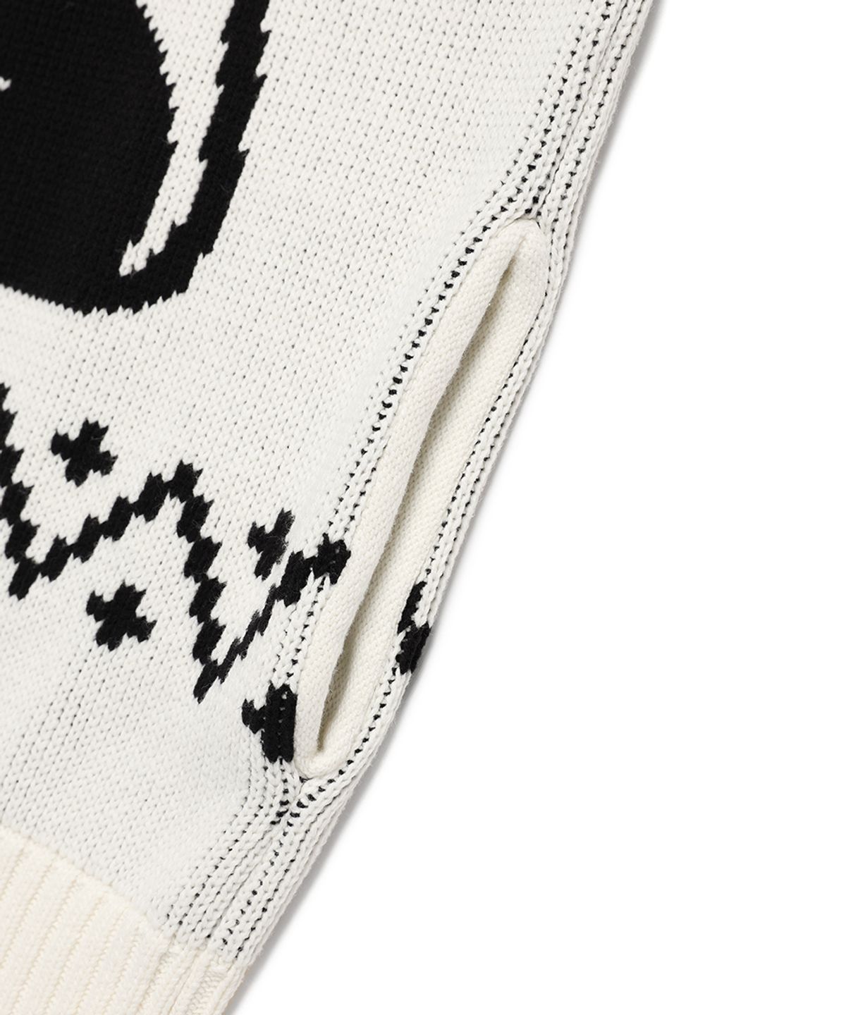 카비시(CAVISH) CATS ZIP UP CARDIGAN IVORY(CV2DFUK680A)