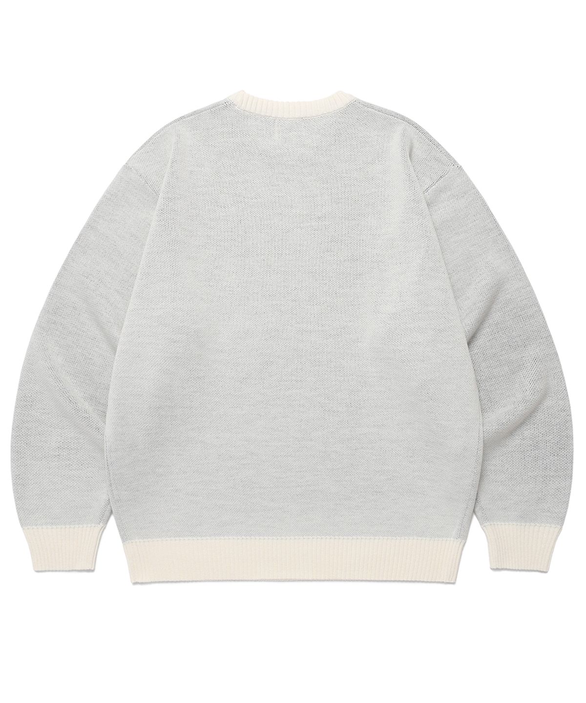 카비시(CAVISH) MEGA CYCLONE KNIT SWEATER IVORY(CV2EFUK601A)