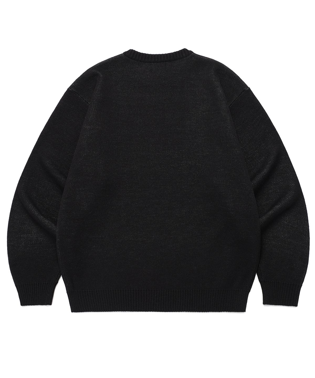 카비시(CAVISH) MEGA CYCLONE KNIT SWEATER BLACK(CV2EFUK601A)