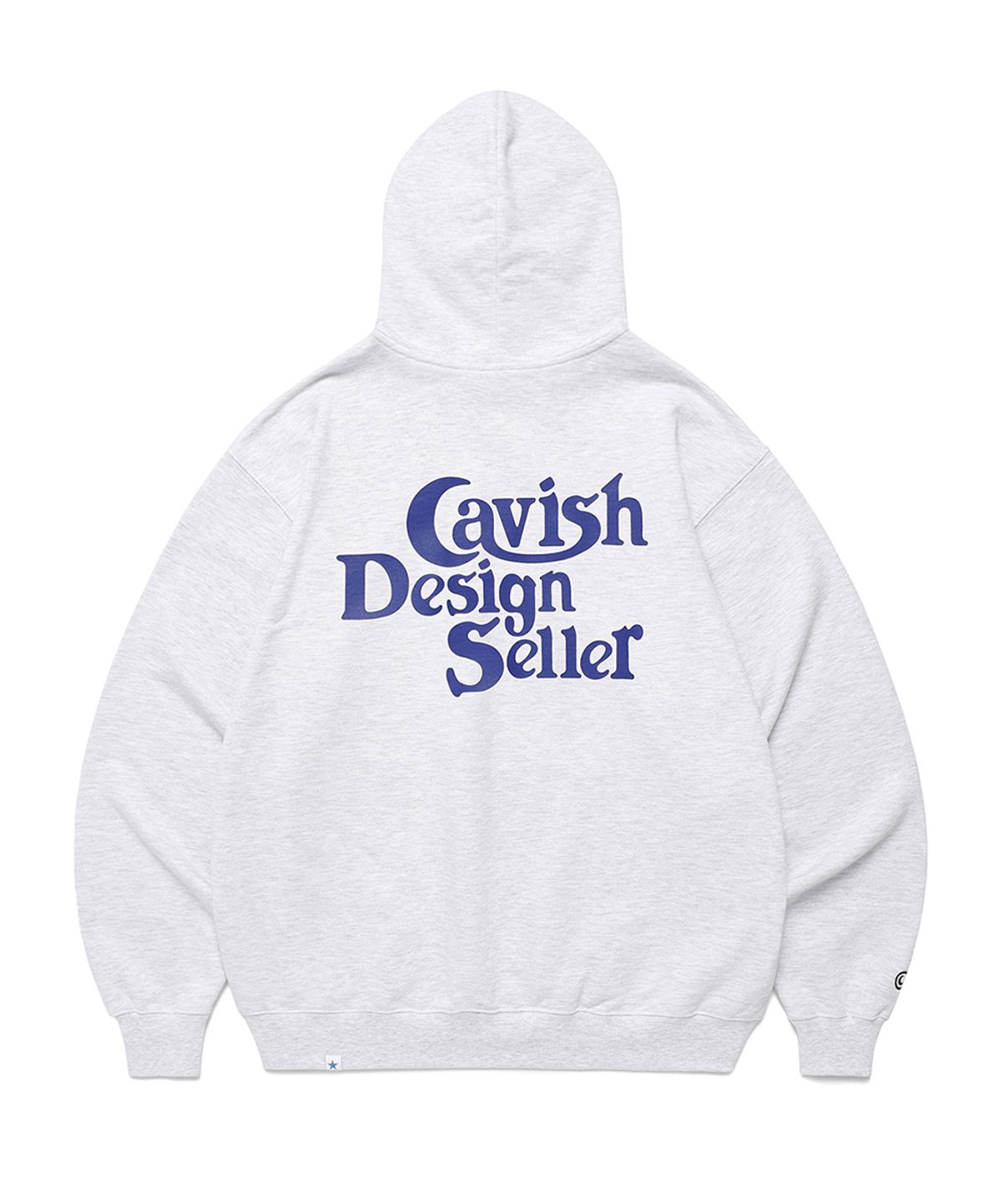 카비시(CAVISH) SELLER LOGO ZIP UP HOODIE LIGHT GREY(CV2FSUM480A)
