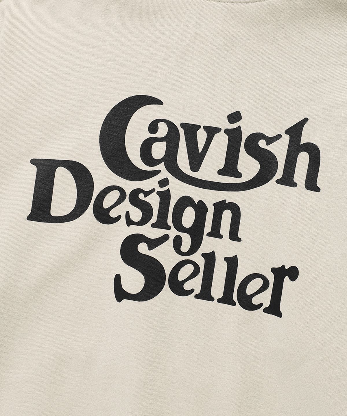 카비시(CAVISH) SELLER LOGO ZIP UP HOODIE BEIGE(CV2FSUM480A)