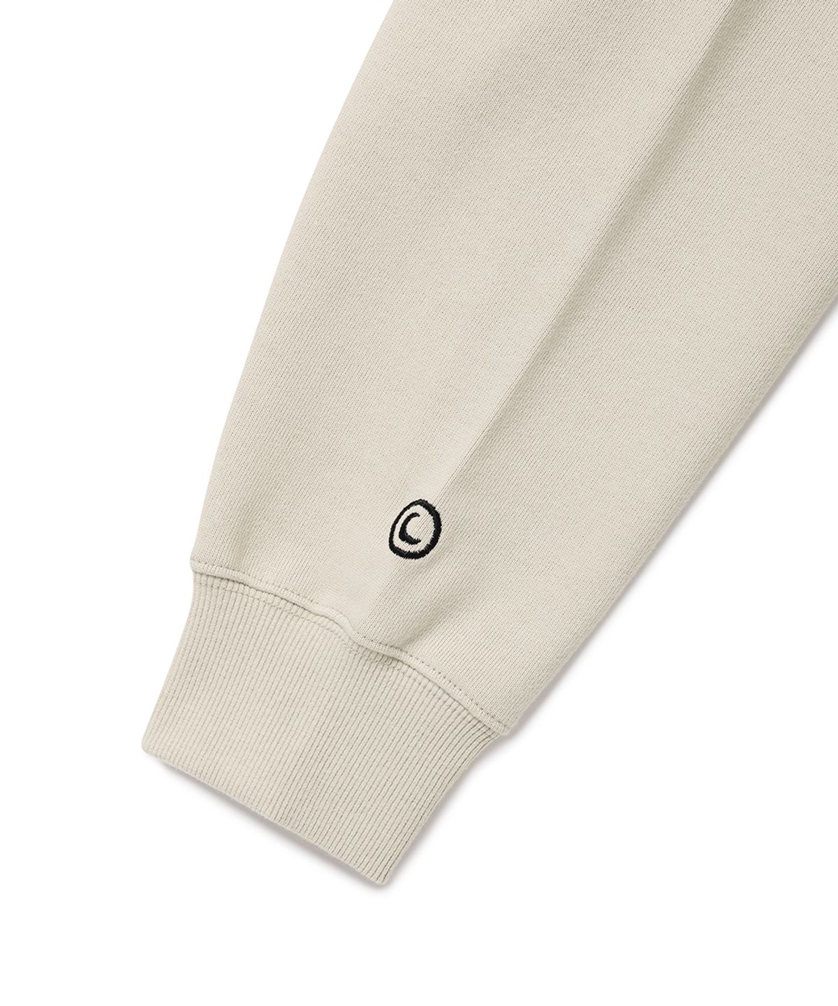 카비시(CAVISH) SELLER LOGO ZIP UP HOODIE BEIGE(CV2FSUM480A)