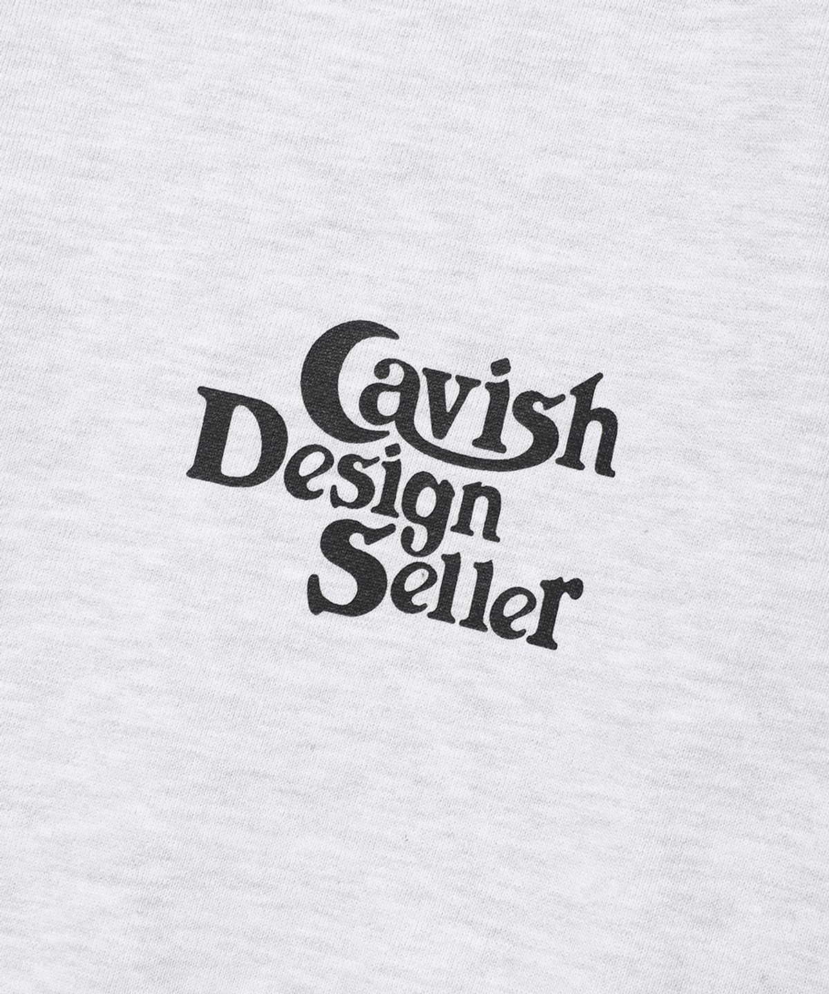 카비시(CAVISH) SELLER LOGO SWEATSHIRT LIGHT GREY(CV2EFUM441A)