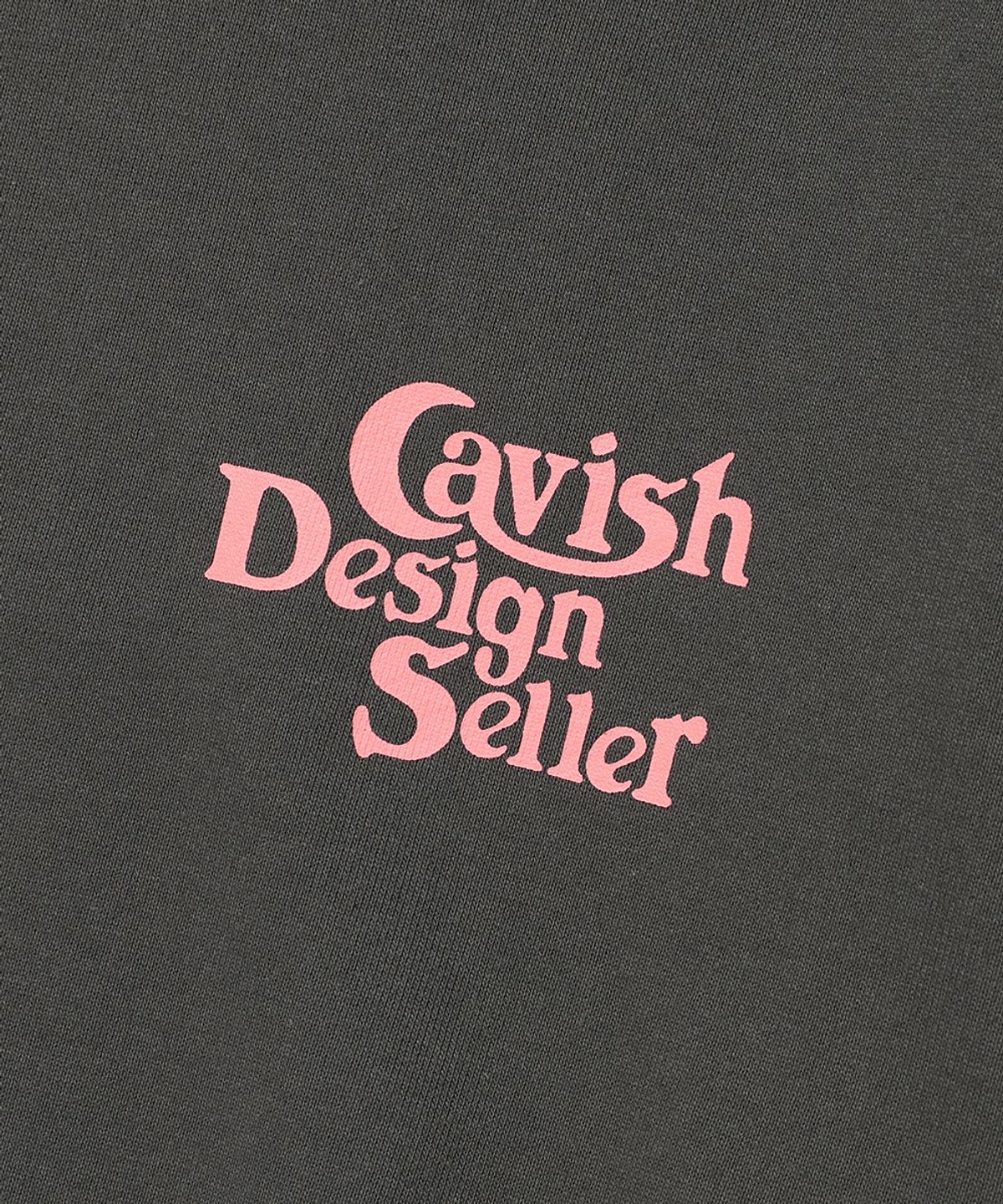 카비시(CAVISH) SELLER LOGO SWEATSHIRT CHARCOAL(CV2EFUM441A)