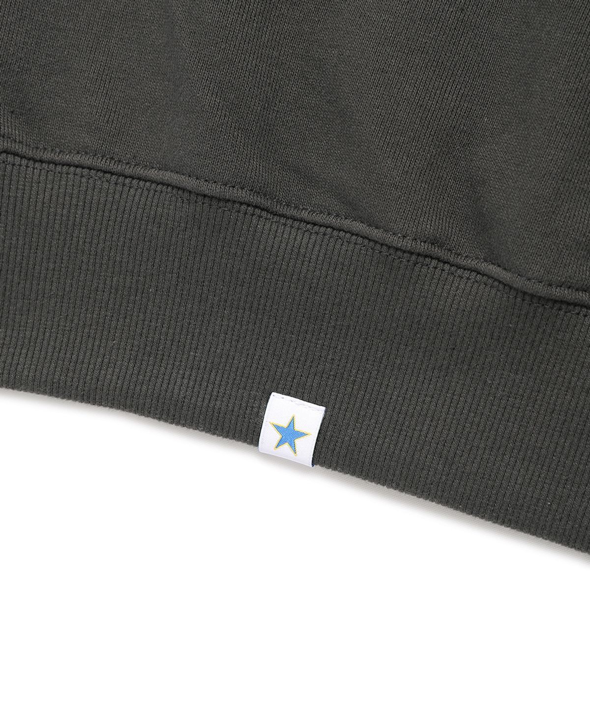 카비시(CAVISH) SELLER LOGO SWEATSHIRT CHARCOAL(CV2EFUM441A)