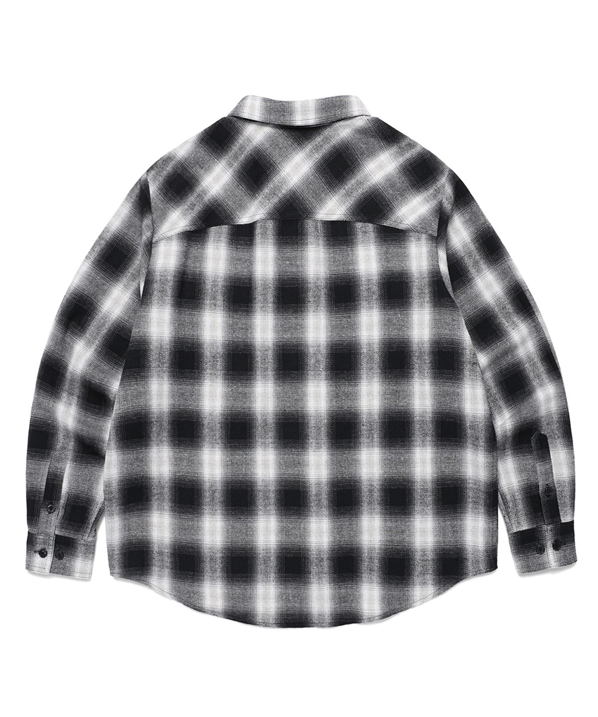 카비시(CAVISH) FLANNEL CHECK SHIRT BLACK(CV2EFUW321A)