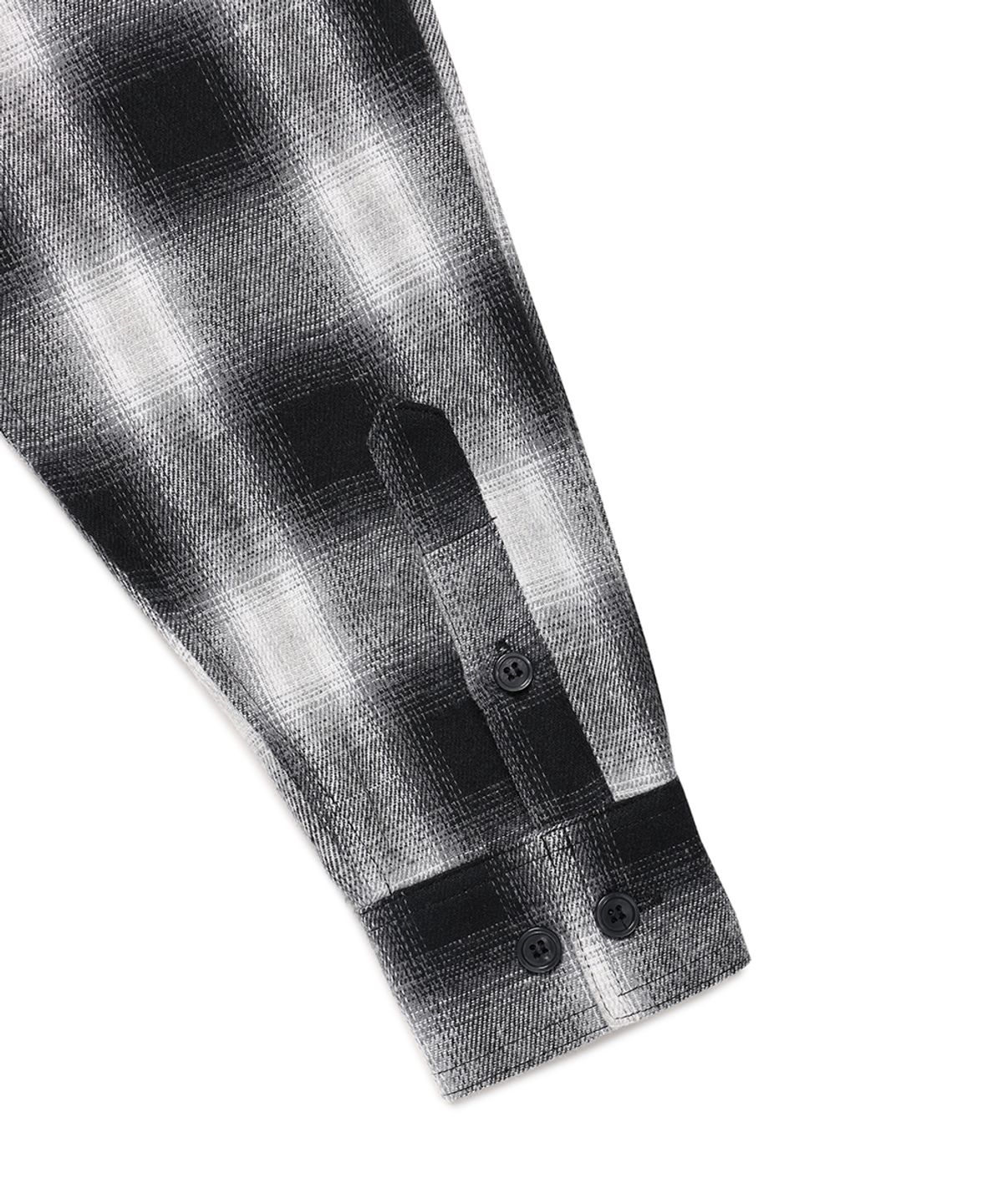 카비시(CAVISH) FLANNEL CHECK SHIRT BLACK(CV2EFUW321A)