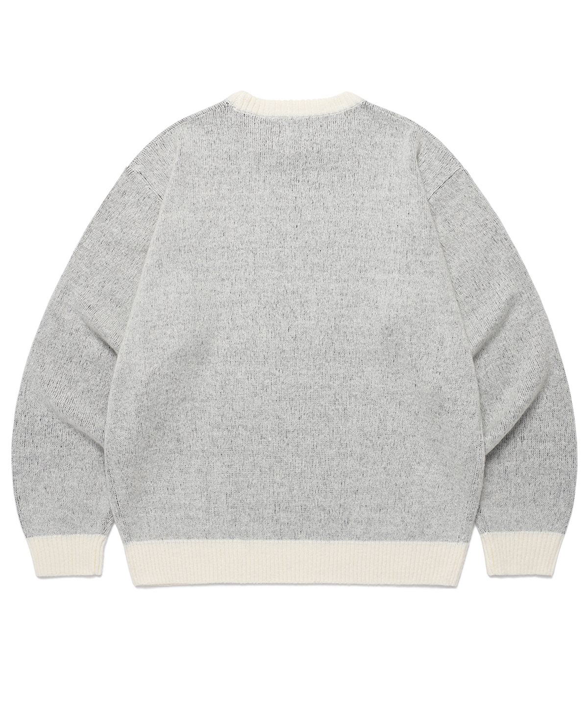 카비시(CAVISH) IVY BRUSHED KNIT SWEATER IVORY(CV2EFUK602A)
