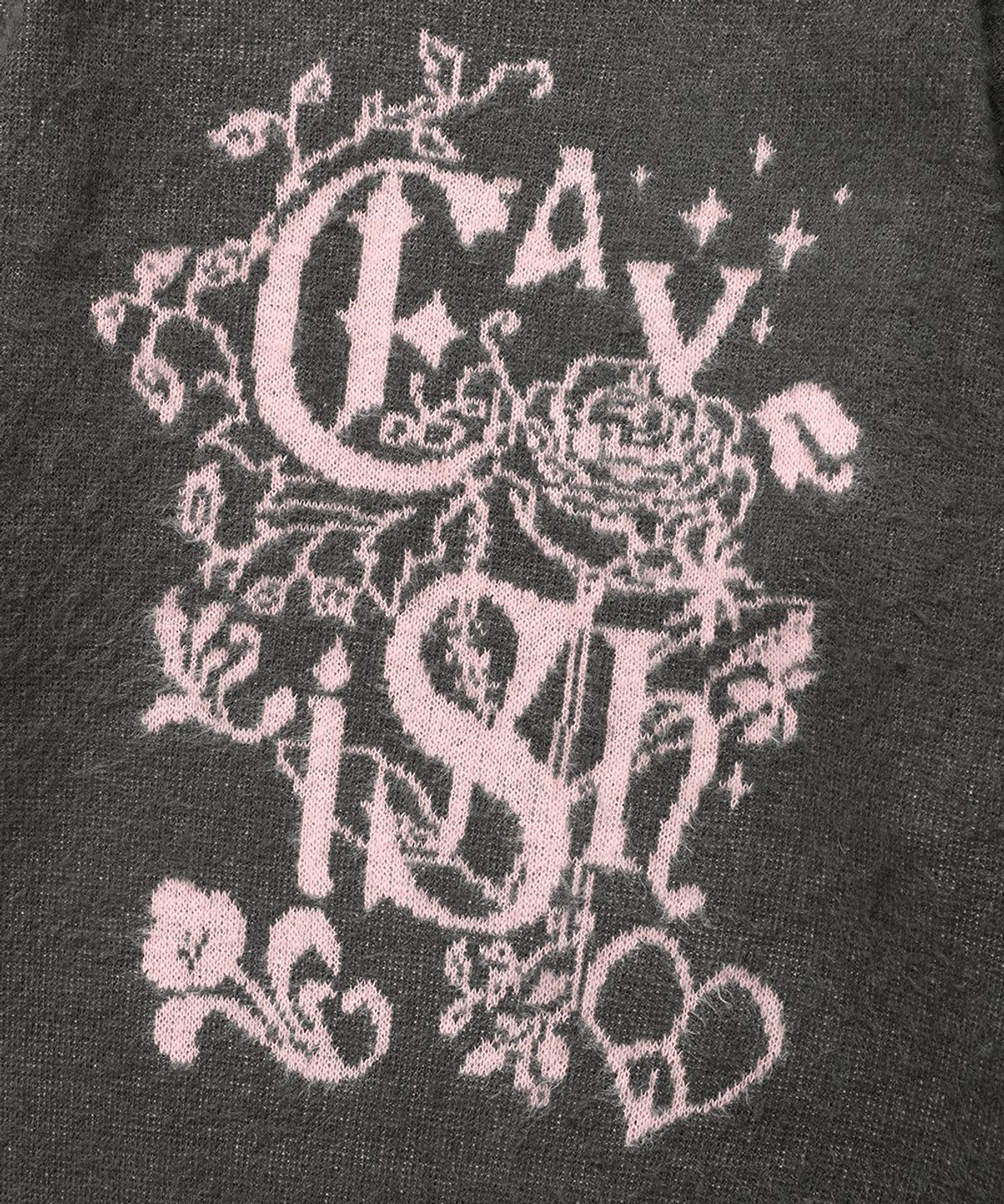 카비시(CAVISH) IVY BRUSHED KNIT SWEATER CHARCOAL(CV2EFUK602A)