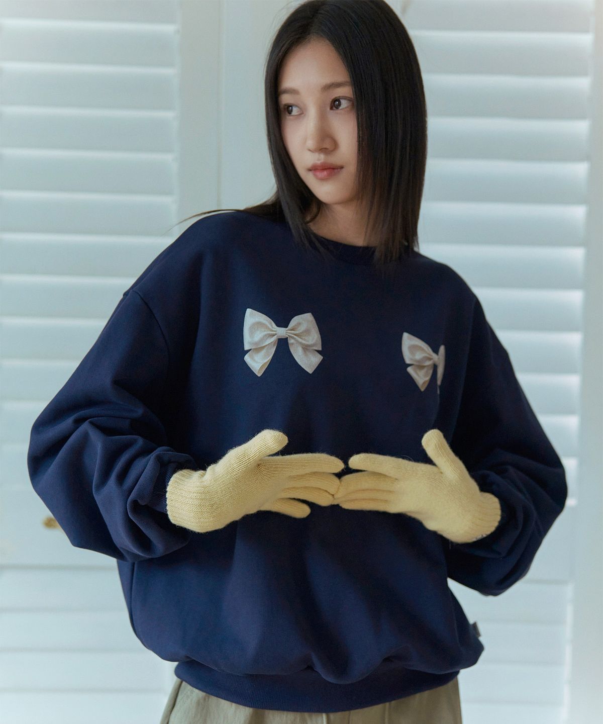 에프에이디(FAD) 울 글러브 (옐로우)