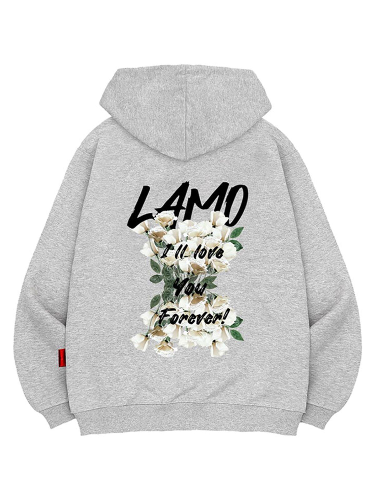 엘라모(LLAMO) 포에버 후드티 남녀공용 빅사이즈 M~4XL