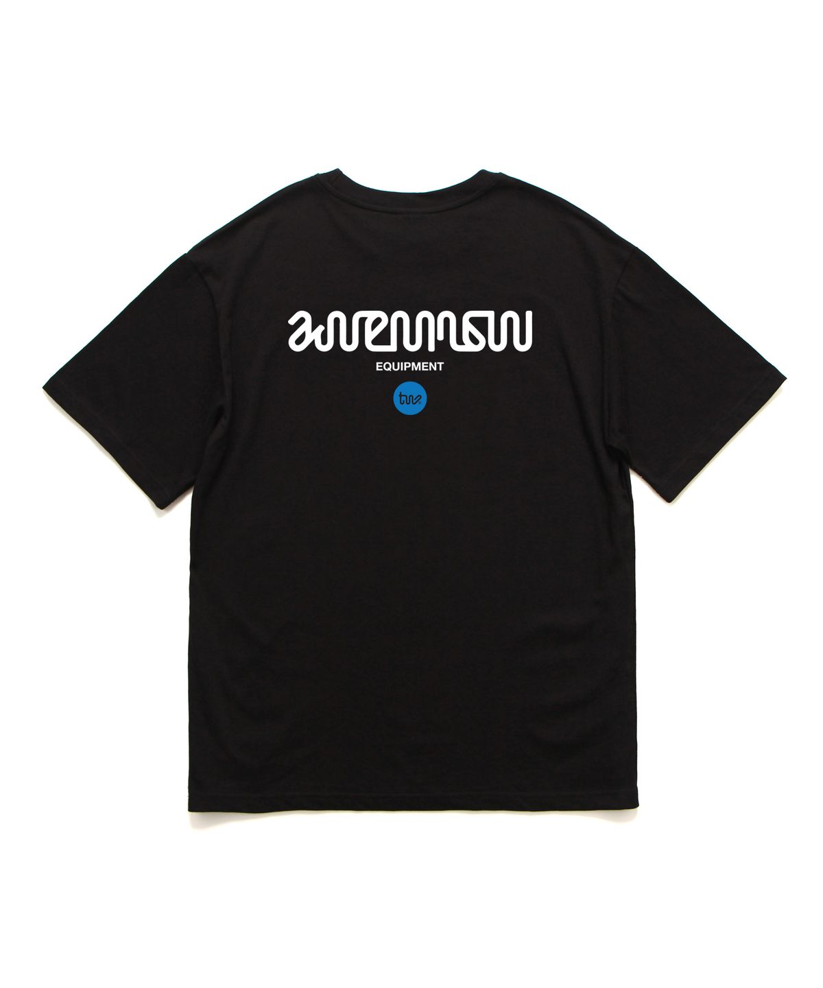 앱놀머씽(ABNORMALTHING) EQM 티셔츠 블랙 (EQM T-SHIRT BLACK)