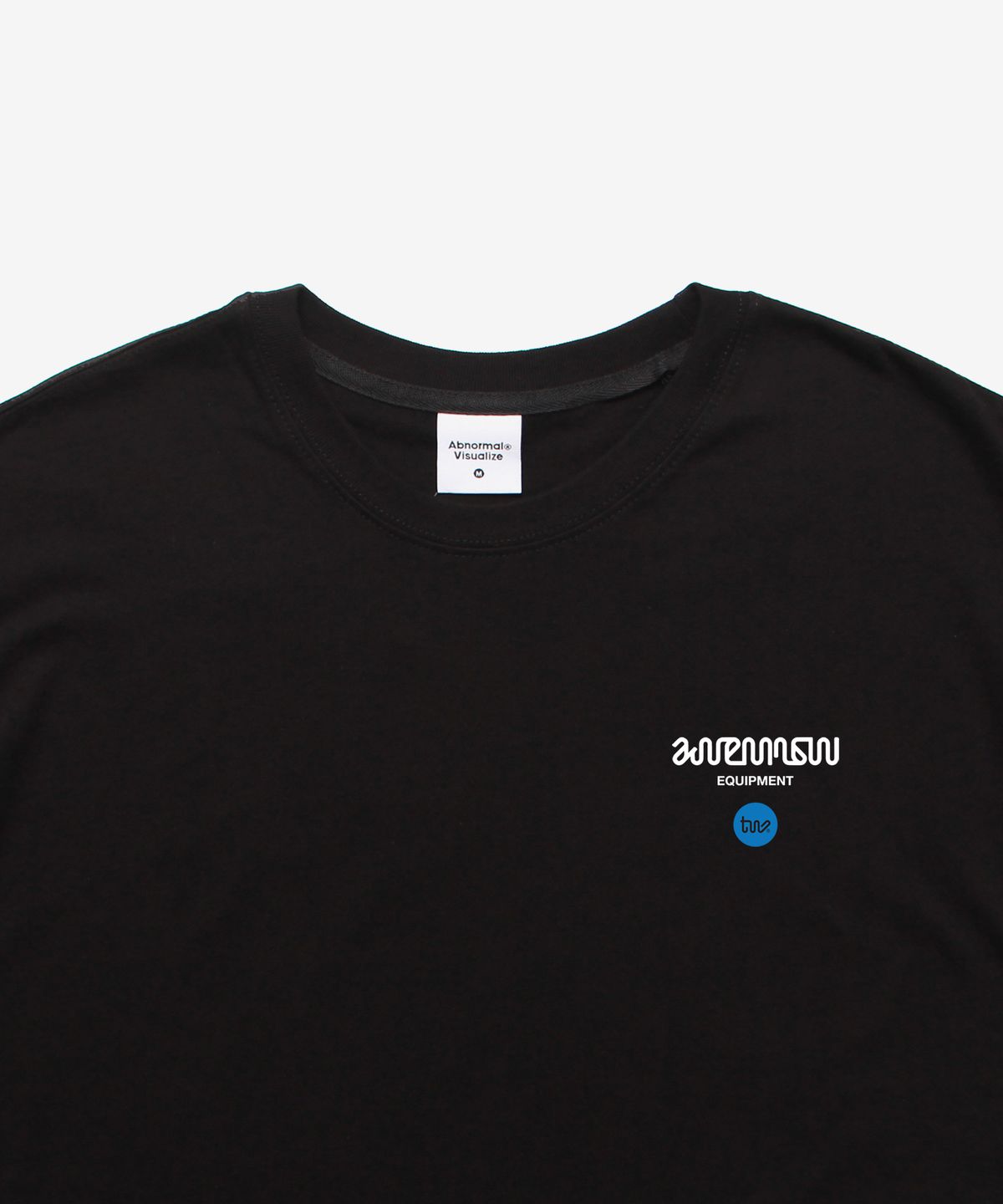 앱놀머씽(ABNORMALTHING) EQM 티셔츠 블랙 (EQM T-SHIRT BLACK)