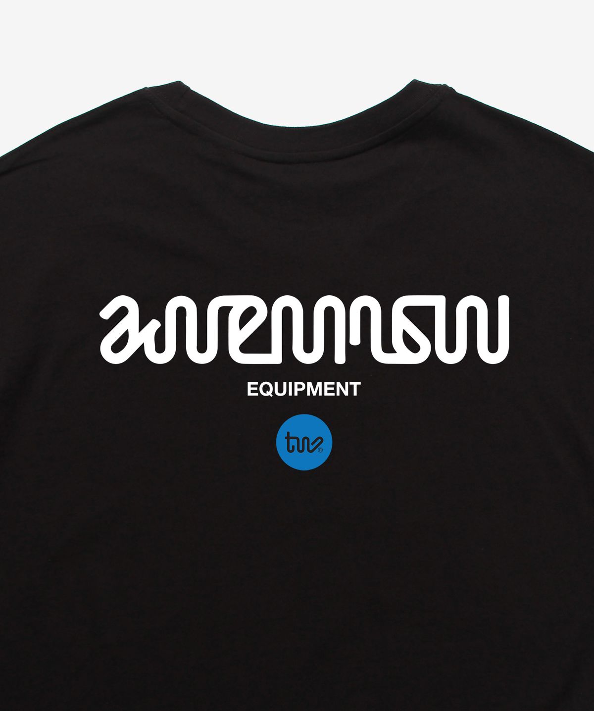 앱놀머씽(ABNORMALTHING) EQM 티셔츠 블랙 (EQM T-SHIRT BLACK)