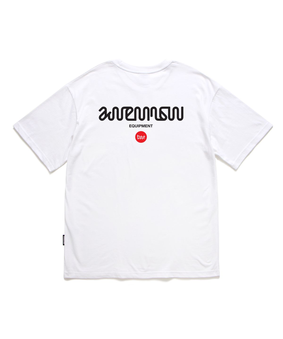 앱놀머씽(ABNORMALTHING) EQM 티셔츠 블랙 (EQM T-SHIRT BLACK)