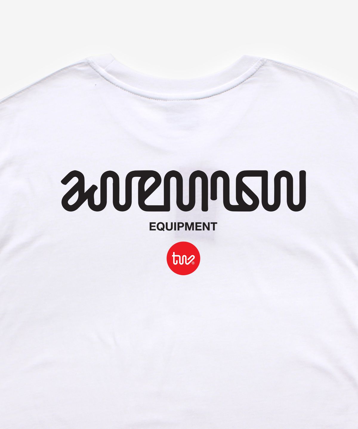 앱놀머씽(ABNORMALTHING) EQM 티셔츠 화이트 (EQM T-SHIRT WHITE)