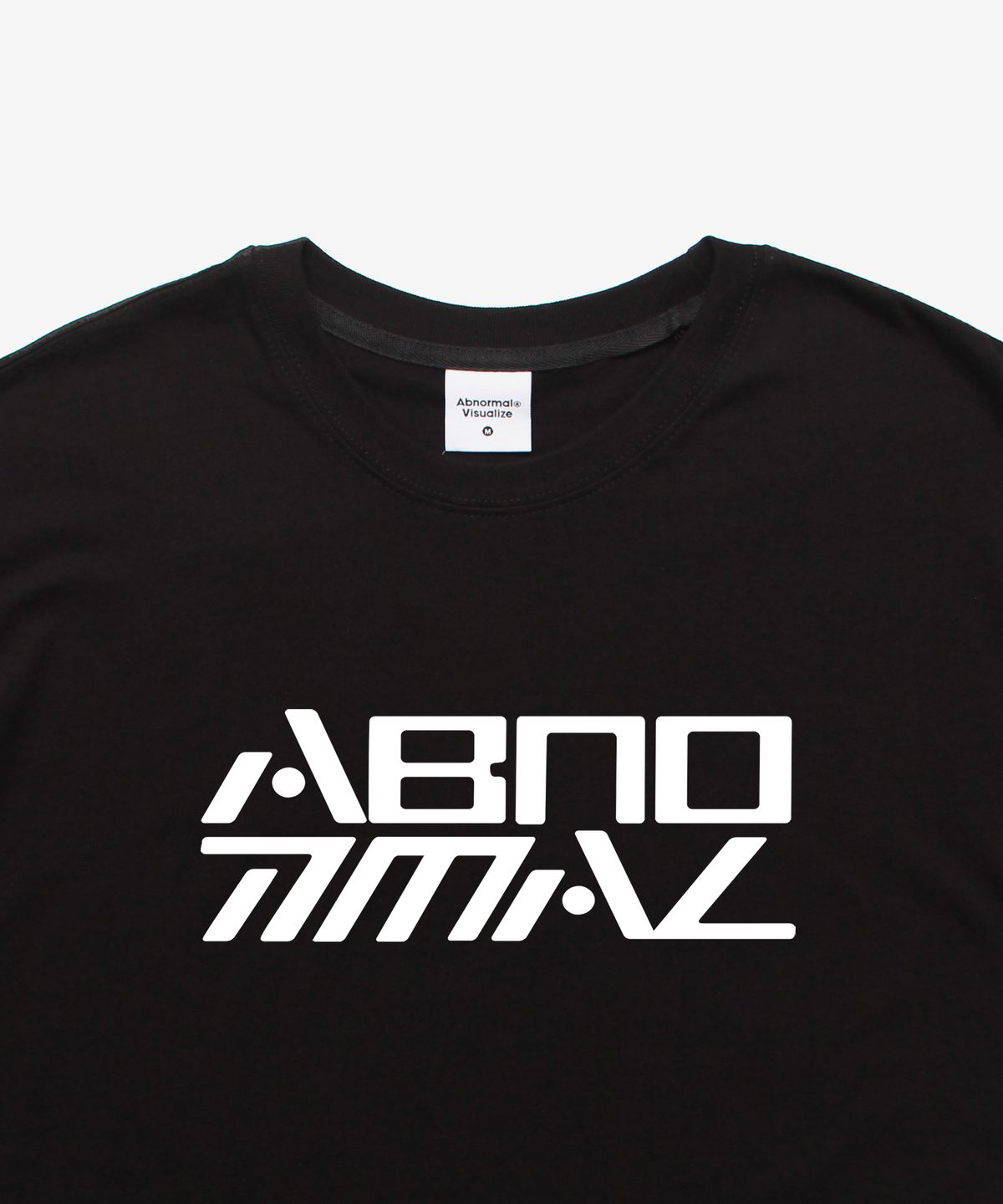 앱놀머씽(ABNORMALTHING) RS 볼드 티셔츠 블랙 (RS BOLD T-SHIRT BLACK)
